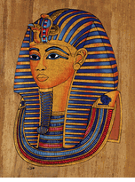 tut Papyrus Paintings