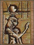 isis papyrus painting